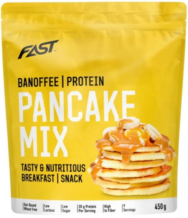 Protein pandekager FAST PRO PANCAKE MIX 450G - banana-toffee