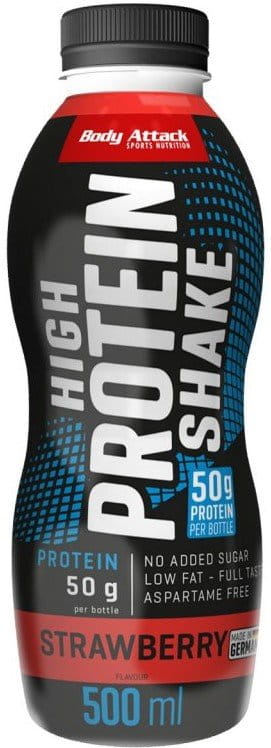 Protein mælkedrik Body Attack High Protein Shake 500 ml
