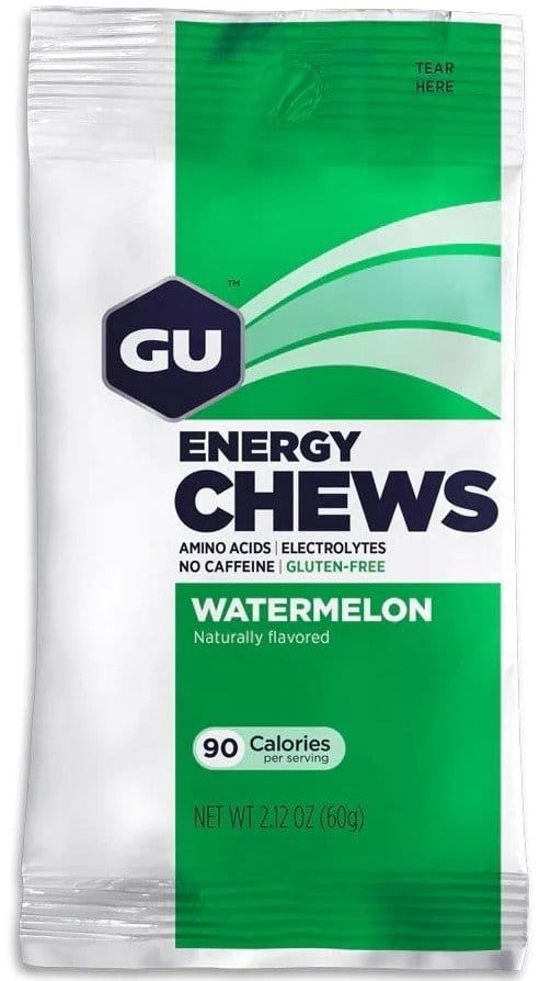 Energi geler GU Energy Chews 60 g Watermelon