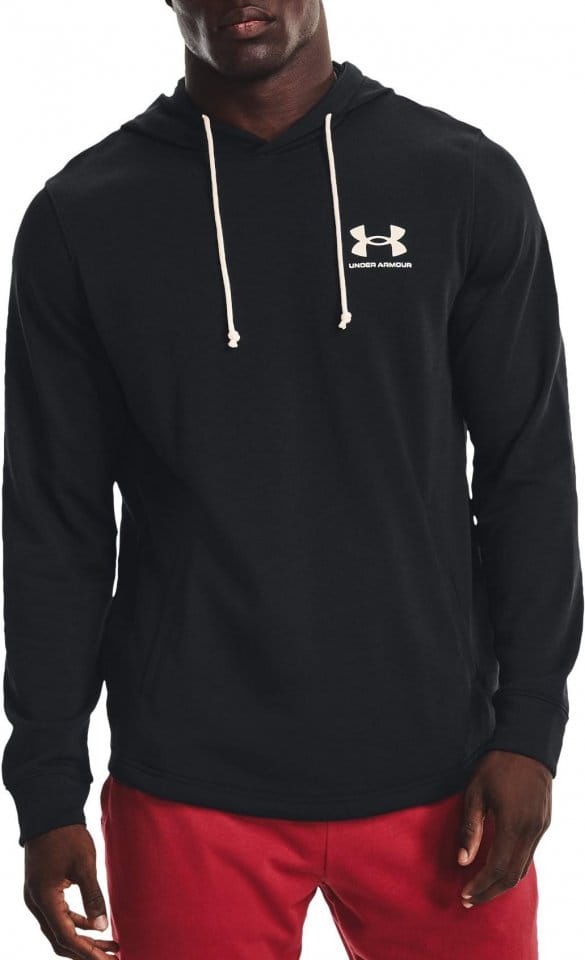 Sweatshirt med hætte Under Armour UA RIVAL TERRY LC HD-BLK