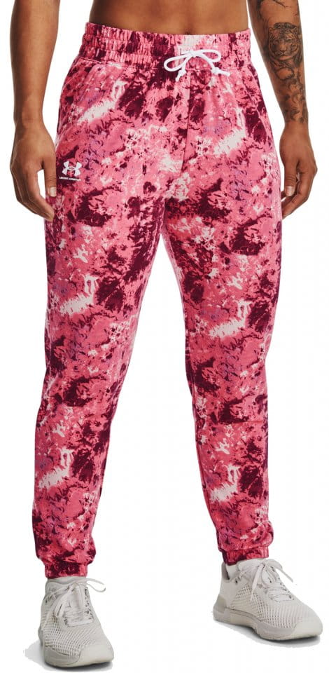 Bukser Under Armour Rival Terry Print Jogger