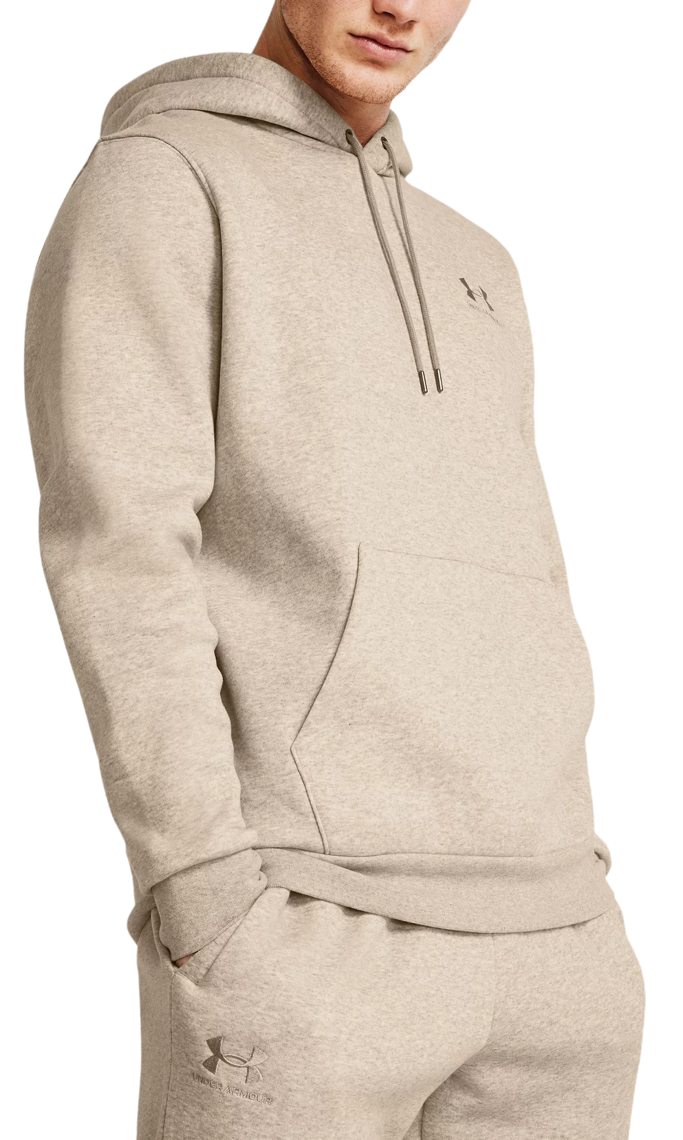 Sweatshirt med hætte Under Armour UA Essential Fleece Hoodie