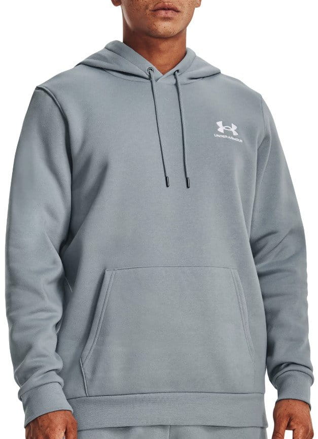 Sweatshirt med hætte Under Armour UA Essential Fleece Hoodie-BLU