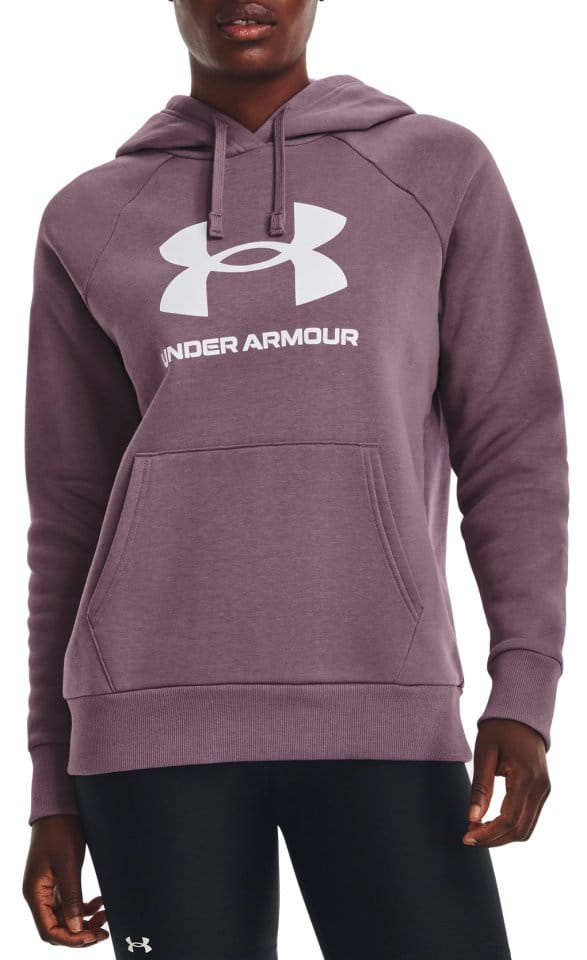 Sweatshirt med hætte Under Armour Rival Fleece Big Logo