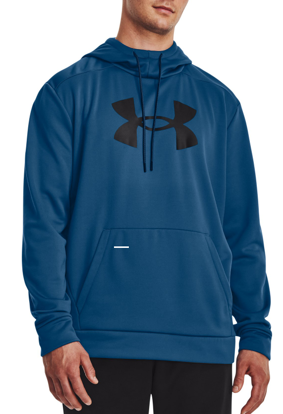 Sweatshirt med hætte Under UA Armour Fleece Big Logo HD