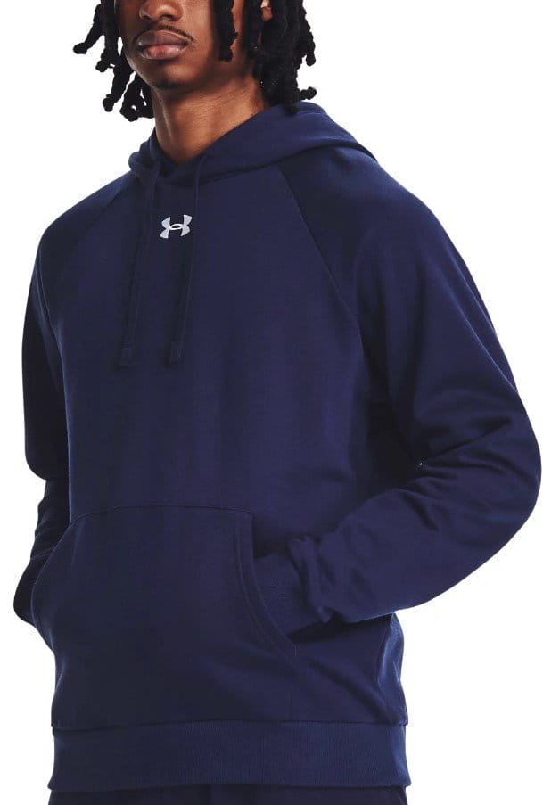 Sweatshirt med hætte Under Armour UA Rival Fleece Hoodie-BLU