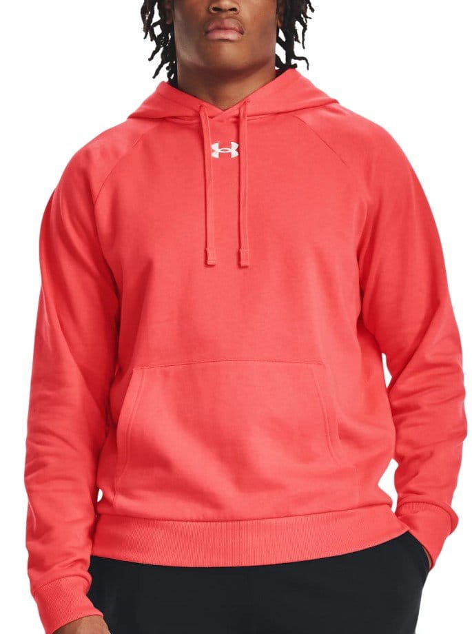 Sweatshirt med hætte Under Armour UA Rival Fleece Hoodie-RED