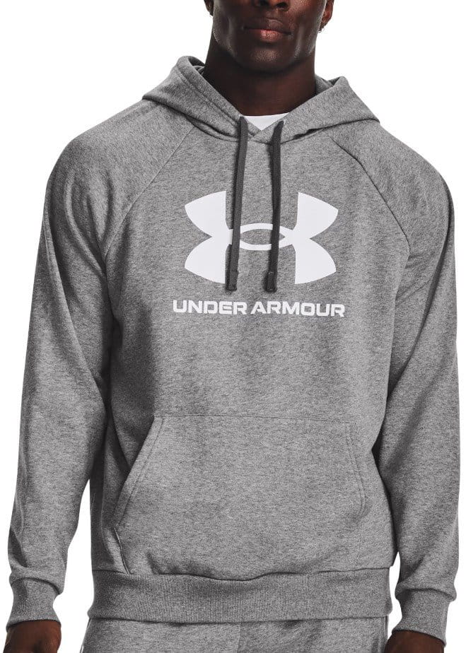 Sweatshirt med hætte Under Armour UA Rival Fleece Logo HD-GRY