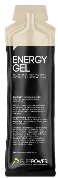 Energi geler Pure Power Energy Gel Caffeine: Neutral 60 g