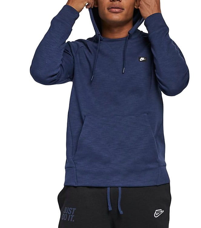 Sweatshirt med hætte Nike M NSW OPTIC HOODIE PO