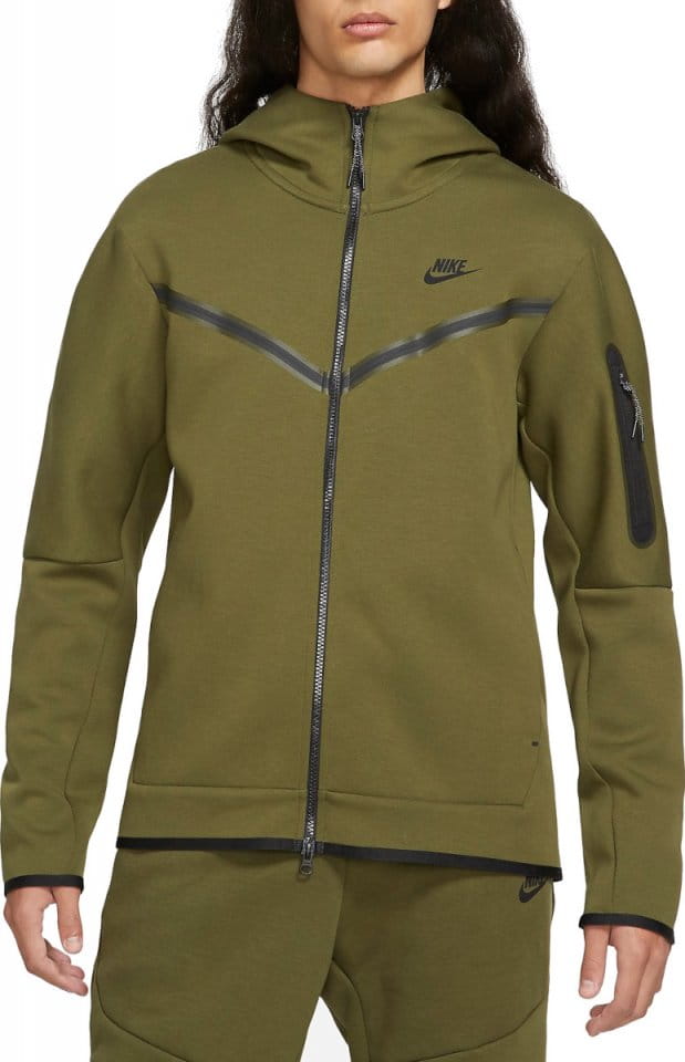 Sweatshirt med hætte Nike Sportswear Tech Fleece Men s Full-Zip Hoodie -  Top4Running.dk