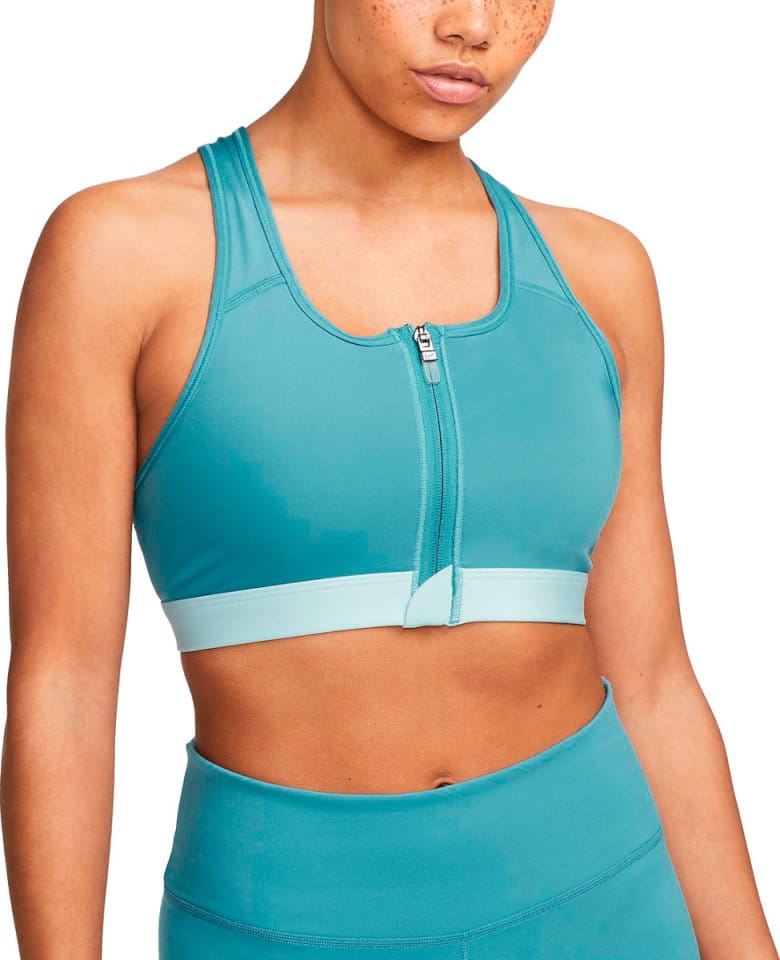 bh Nike Swoosh Women’s Medium-Support Padded Zip-Front Sports Bra