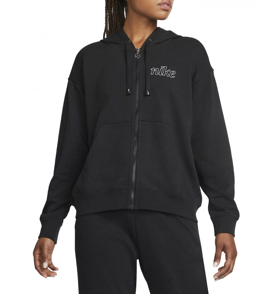 Sweatshirt med hætte Nike Dri-FIT Get Fit Women s Graphic Full-Zip Training Hoodie