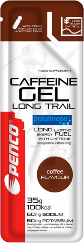 Energi geler PENCO CAFFEINE GEL LONG TRAIL 35g Coffee