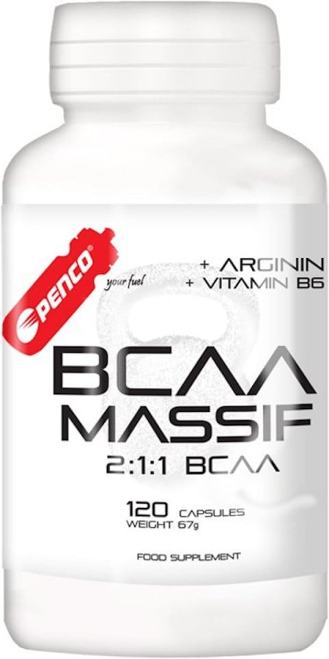 Aminosyrer PENCO BCAA MASSIF 120 kapsler