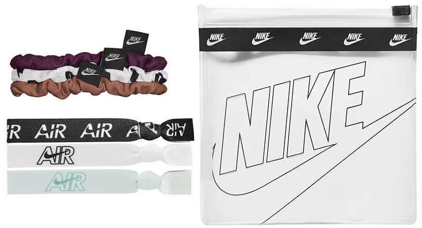 Elastik Nike MIXED HAIRBANDS 6 PK WITH POUCH