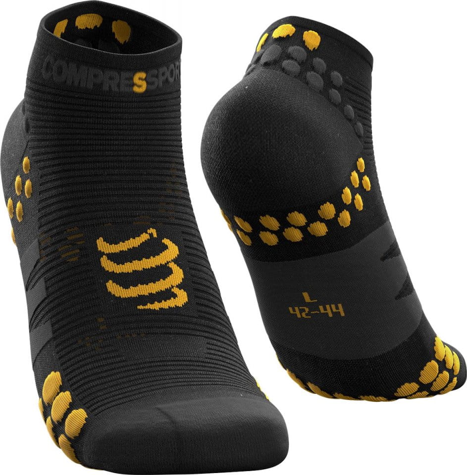 Strømper Compressport Pro Racing Socks v3.0 Run Low - Black Edition 2022